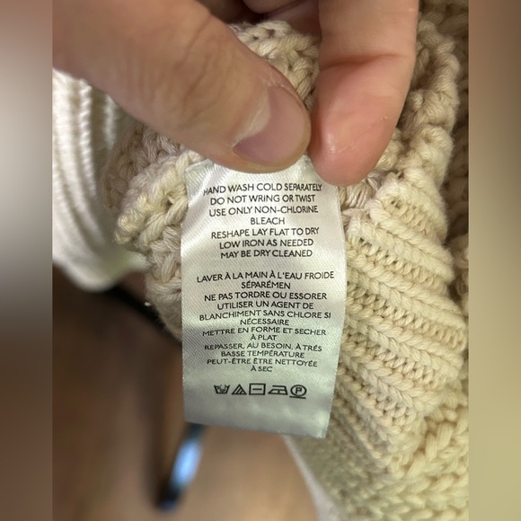 FREE PEOPLE Frankie Cable Sweater / Ivory - Picture 5 of 8